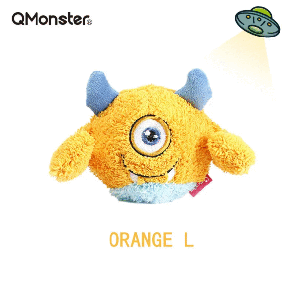 Q-Monster Pet Vocal Toy,Built-In Sound Ball,Fun, Interactive Dog Toys,Fetch & Soft,Sturdy Toy for Indoor Play - Image 6