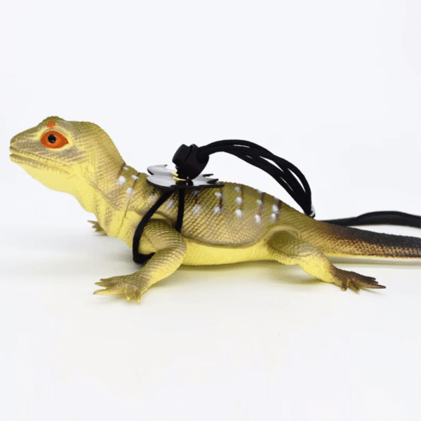 Reptile Lizard Pogona Vitticeps Lguana Iguana Squirrel Traction Rope Small Pet Outing Restraint Collar Adjustable Size - Image 5