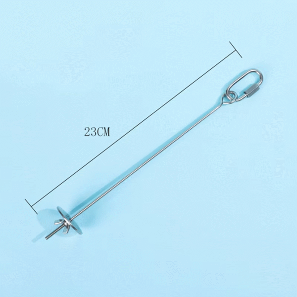 Parrot Stainless Steel Fruit Fork Corn Apple Fork Toy Bird Cage Supplies Bird Fruit Insert Feeder Pet Parrot Accessories - Image 11