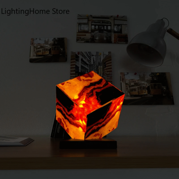 Onyx Marble Lamp Onyx Marble Lamp Creative Decorative Lamp Gift Night Lamp Bedside Lamp Christmas Gift Drop Shipping - Image 3