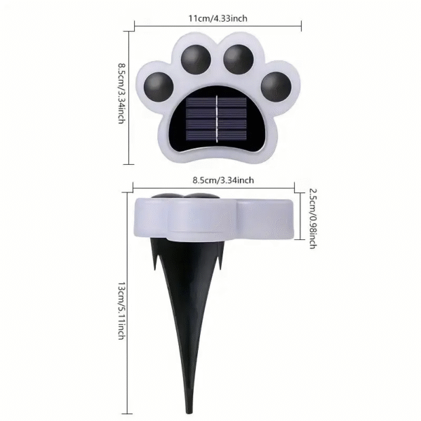 1Pc Solar Cat Claw Buried Light Outdoor Waterproof Outdoor Courtyard Garden Layout Villa Small Yard Decoration Lawn Light - Image 4