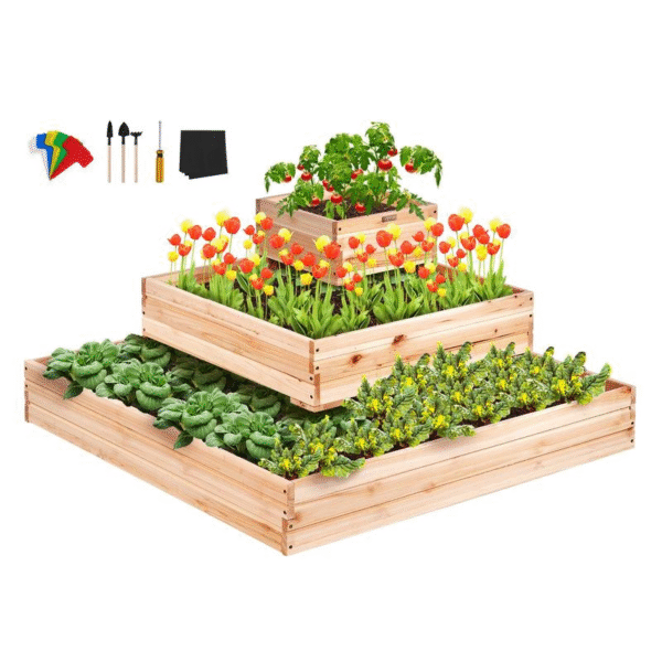 VEVOR Galvanized Raised Garden Bed 80" X 40" X 19" Metal Planter Box, Gray Steel for Growing Vegetables, Flowers, Flowers, Herbs, and Succulents Fathersdaygift - Image 16
