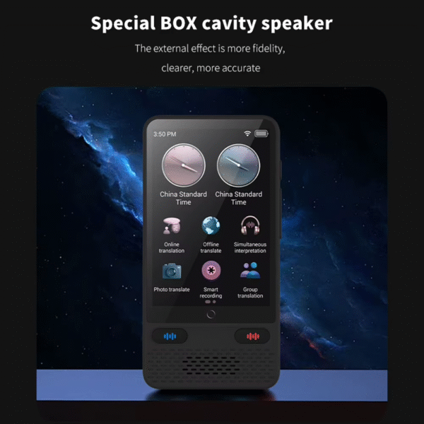 Portable Language Translator Device 138 Real-Time Languages Instant Voice Translator with Online Offline Translation - Image 5
