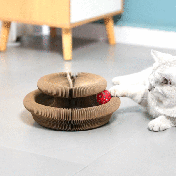 Magic Organ Cat Scratching Board Interactive Scratcher Cat Toy Cat Accordion Toy Cat Grinding Claw Scratching Board Pet Supplies - Image 4