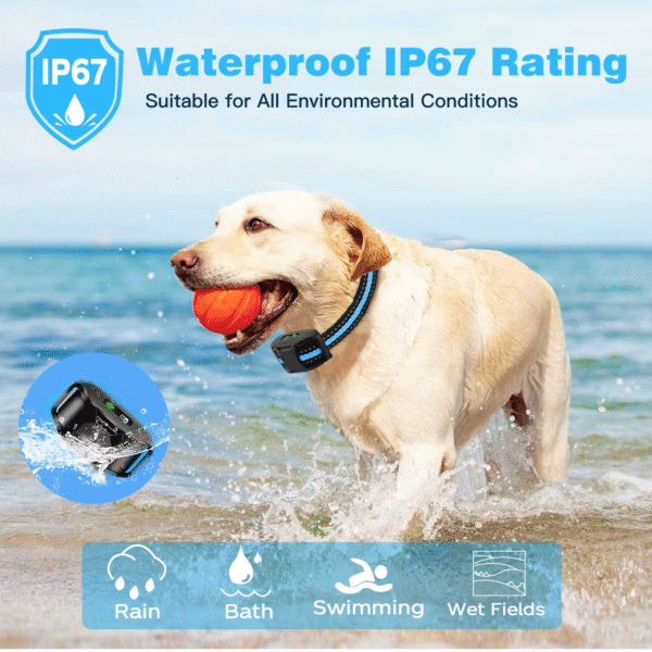 No Shock 3300Ft Dog Training Collar with Remote Rechargeable Waterproof E Collar with Beep Vibration High Quality Pet Training - Image 6