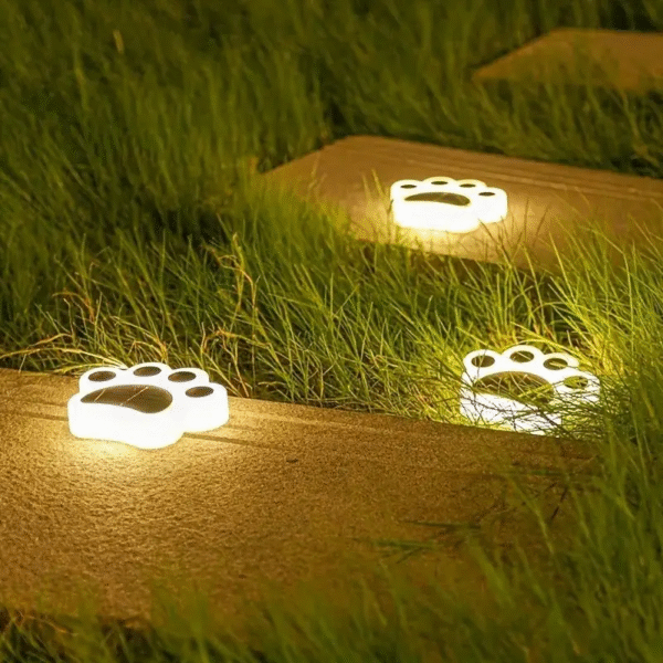 1Pc Solar Cat Claw Buried Light Outdoor Waterproof Outdoor Courtyard Garden Layout Villa Small Yard Decoration Lawn Light - Image 3