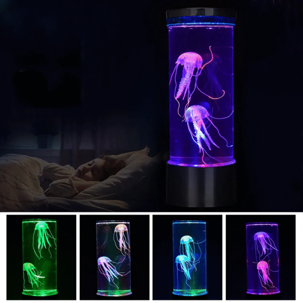 Color Changing Jellyfish Lamp Usb/Battery Powered Table Night Light Children'S Gift Home Bedroom Decor Boys Girls Birthday Gifts - Image 4